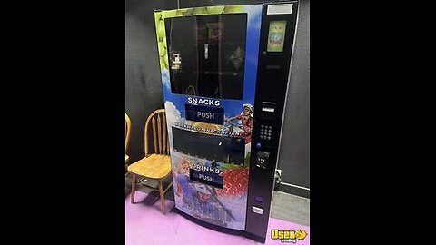 (3) 2018 Healthy You HY2100 Snack and Drink Combo Vending Machines For Sale in Washington!