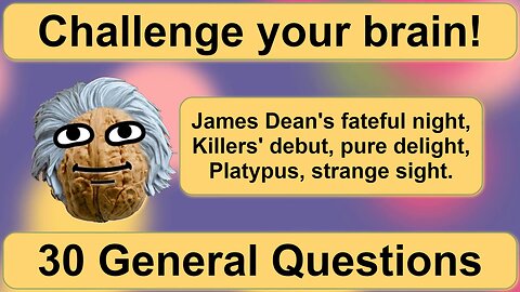 30 Questions of General Knowledge Trivia