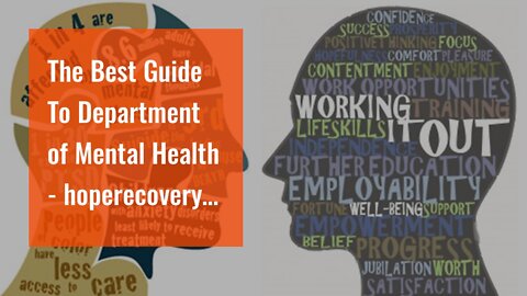 The Best Guide To Department of Mental Health - hoperecovery - Los Angeles