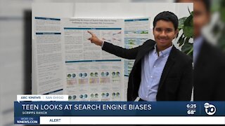 Local teen finalist among aspiring scientists, engineers in country