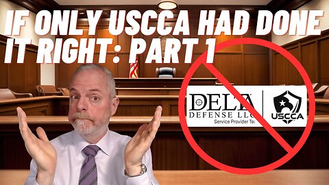 If Only USCCA Had Done It Right: Part 1