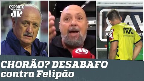 CHORÃO? Narrador DESABAFA contra Felipão após polêmica no VAR em São Paulo x Palmeiras!