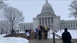 Protesters gather in Madison