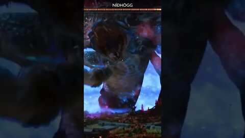 God of War Ragnarök Leak - Nidhogg Boss Full Fight PS5 HD 60FPS-(1080p60).