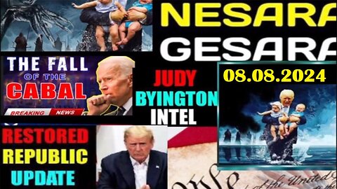 Judy Byington Update as of Aug 8, 2024: Iran-Israel War, Terrorism, Black Swan, VT-Intel