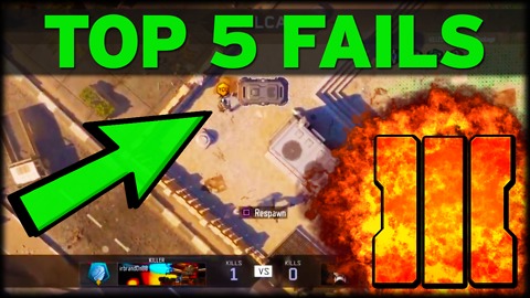 Top 5 fails for Black Ops 3