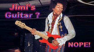 If Jimi knew about this guitar he still wouldn't touch it. It's fun. It's bank holiday.