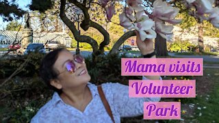 Mama visits Volunteer Park