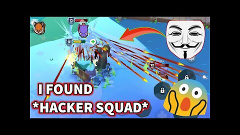 I found a Hacker Squad in Zooba 😳😱