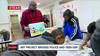 Art project bridges police and teen gap