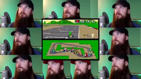 Super Mario Kart theme song covered acapella style