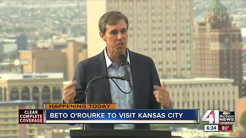 Beto O'Rourke to visit Kansas City