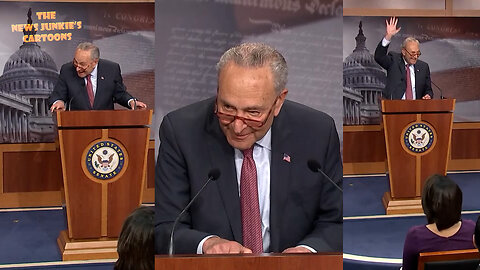 Democrat Chuck Schumer Clown Show: "Who's happy to be here? Raise your hand!"