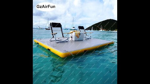 Inflatable raft 2x2 or 4x2 meters