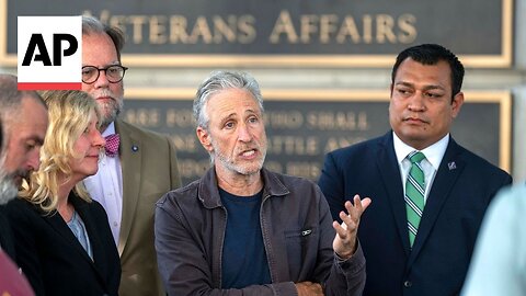 Jon Stewart pushes VA to cover troops sickened by uranium after 9/11| CN ✅