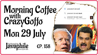 Morning Coffee with CrazyGoffo - Ep.158 #RumbleTakeover #MAGA2024