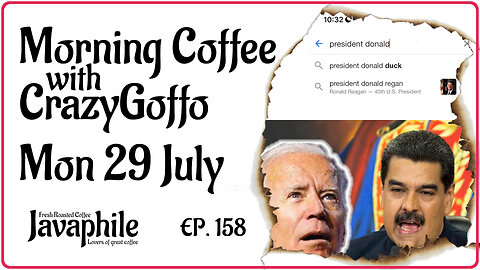 Morning Coffee with CrazyGoffo - Ep.158 #RumbleTakeover #MAGA2024