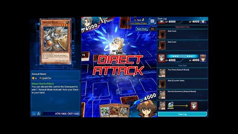 YuGiOh Duel Links - How to Farm Aster Phoenix in four turn! (1min)