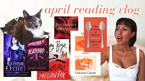 bloody beloveds, poisonous paramours, devouring dates & more | april reading vlog | 6 books