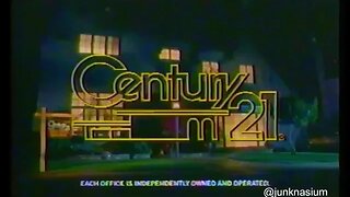 Creepy 80s "Don't Be Alone" Century 21 TV Commercial 1985