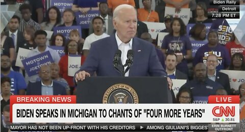 Defiant Biden Declares, ‘I AM RUNNING’ in Front of Raucous Michigan Crowd: ‘I’m Not Going Anywhere’