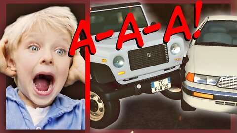 🚗 CAR vs JEEP | Car crashes compilation | Music Video | BeamNG | Crash Cars Games