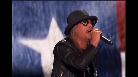 Kid Rock gets RNC audience pumped as he takes the stage before Trump