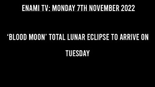 ‘Blood moon’ total lunar eclipse to arrive in the on Tuesday