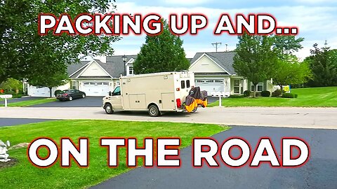 Packing Up My Rig and Starting A 1700 Mile Drive To Rejoin The Fleet | Ambulance Conversion Life
