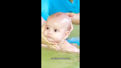 Why babies are natural swimmers