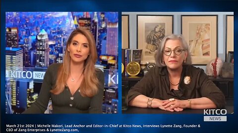 Central Bank Digital Currencies | "You Said That ALL of the Banks Are Insolvent. Surely Not ALL of the Banks Are Insolvent." - Michelle Makori, Lead Anchor and Editor-in-Chief at Kitco News Interviews Lynette Zang