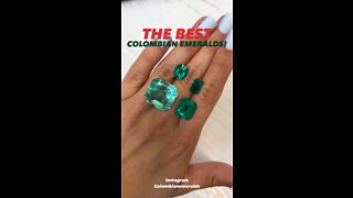 Are real natural Colombian emeralds gemstones good quality?