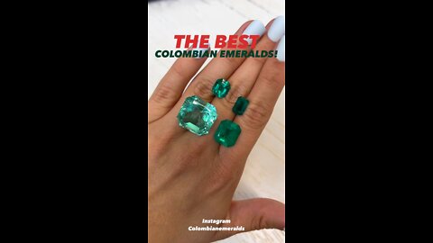 Are real natural Colombian emeralds gemstones good quality?