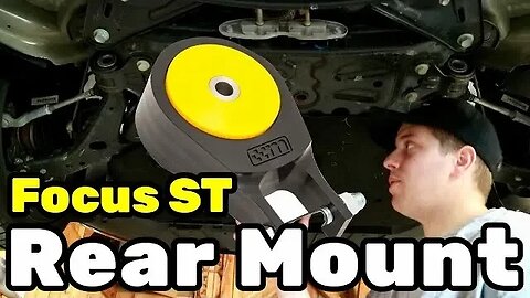 DIY Install Guide to the Rear Motor Mount Upgrade for Focus ST / RS