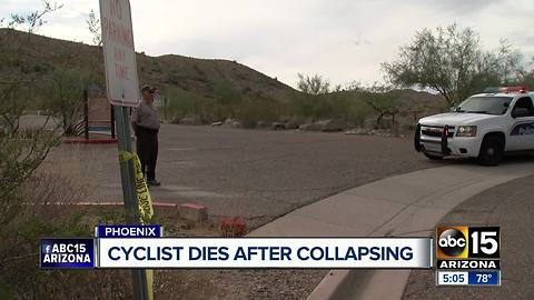 Mountain biker collapses on South Mountain trail, dies