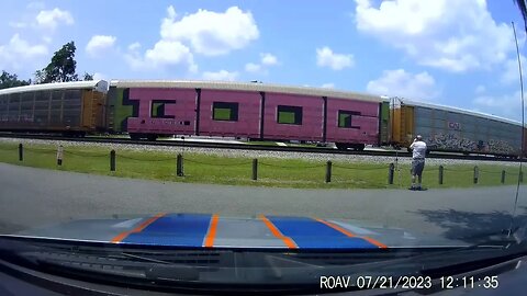 Folkston Train 12 PM 7 21 dash cam