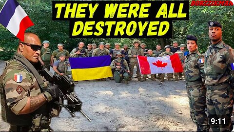 BRUTALLY┃Russian ISKANDER Missile Wiped Out Newly Arrived Canadian and French Mercenaries In KHARKIV