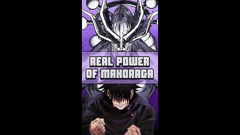 Power of the divine general Mahoraga in jujutsu kaisen