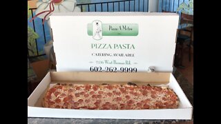 BIGGEST PIZZA IN ARIZONA! Pizza A Metro sells life-size pizza - ABC15 Digital