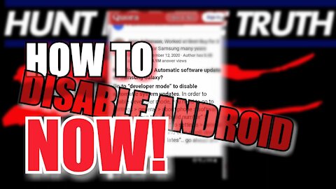 Take Action Before It's Too Late! How to TURN OFF Automatic UPDATES on Your Android Phone