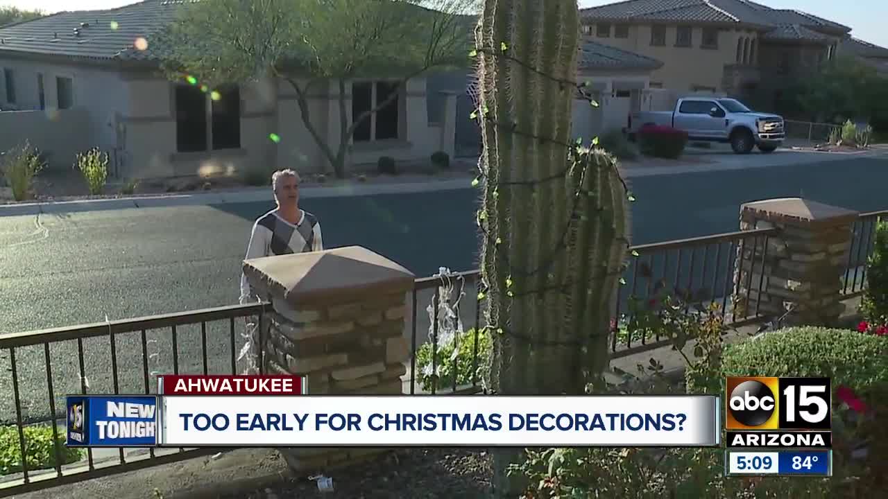 Phoenix residents battle HOA over Christmas decorations