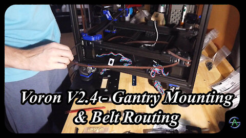Voron 2.4 - E6 - Gantry Mounting & Belt Routing