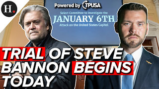 JUL 18, 2022 - TRIAL OF STEVE BANNON BEGINS TODAY