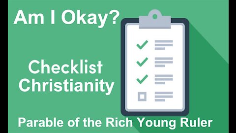 Jesus, Am I Ok? - The Rich Young Ruler - Change of Mind series