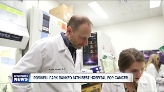 A comprehensive study ranks Roswell Park as the 14th best hospital in the country for cancer care