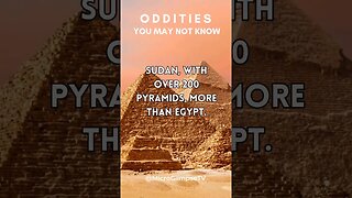 Oddities You May Not Know: Pyramids