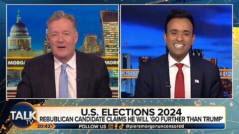 Vivek Ramaswamy: The Morally Courageous Future of Politics on Piers Morgan Uncensored 4.26.23