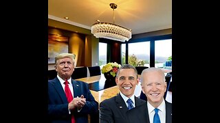 Come Dine With Me President Edition | Part One | [A.I] #shorts #trump #biden #obama