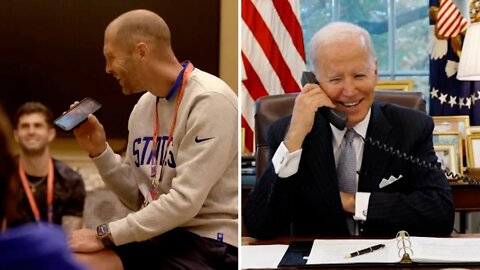 'Let's go shock 'em all!' | President Biden wishes US squad luck at World Cup