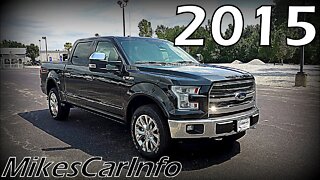 2015 Ford F 150 Lariat Crew Cab 4WD FX4